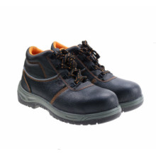 Water Proof  Cheap Genuine Leather Safety Shoes with Steel Toe and Steel Plate